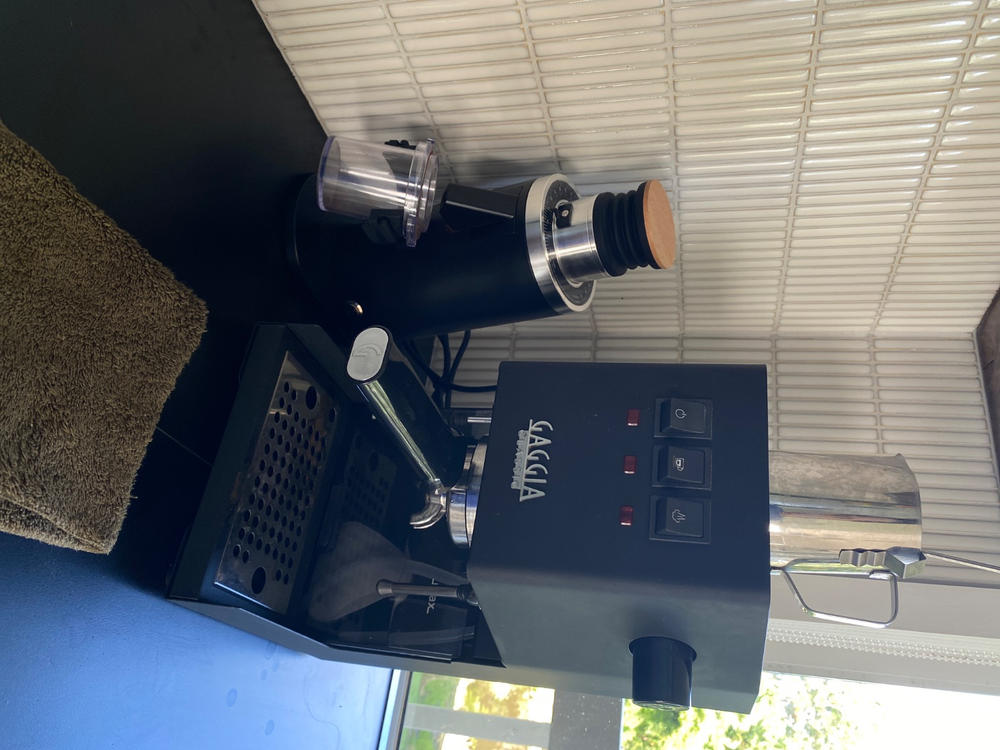 DF54 Single Dose Grinder - Customer Photo From Jess Burdfield