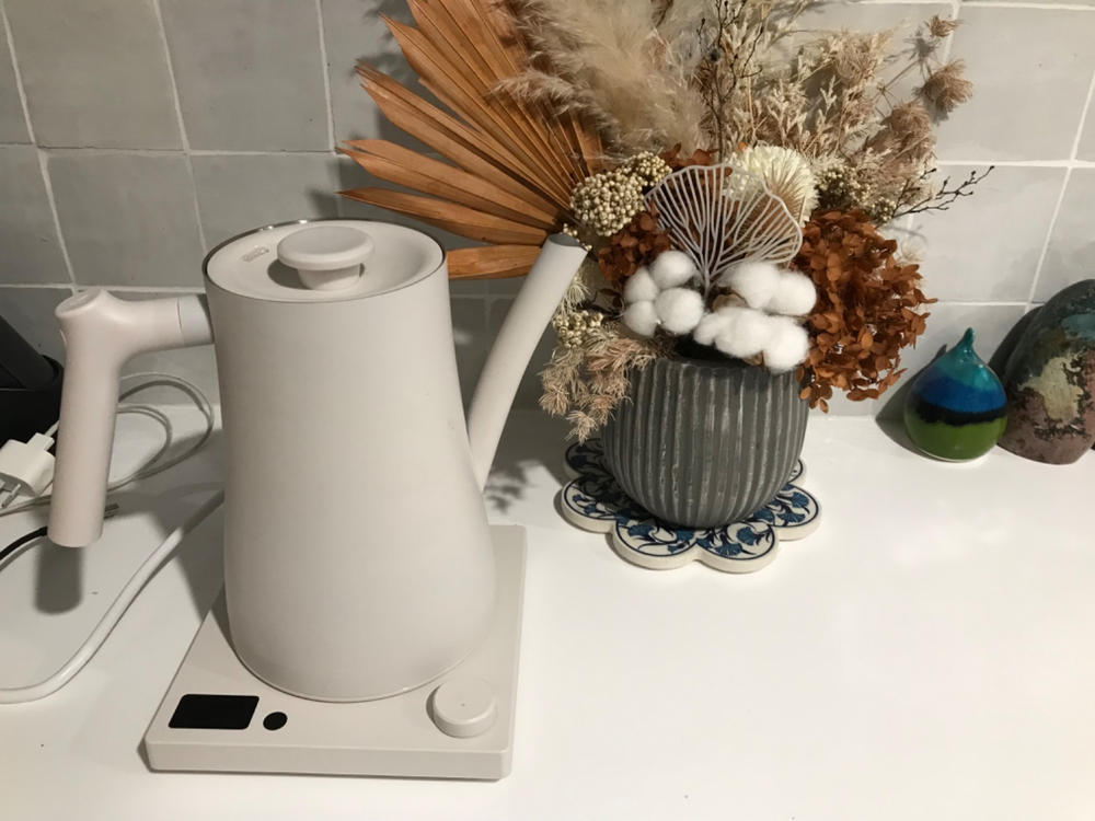 Varia Aura Electric Spouted Kettle - Customer Photo From Anja Chester