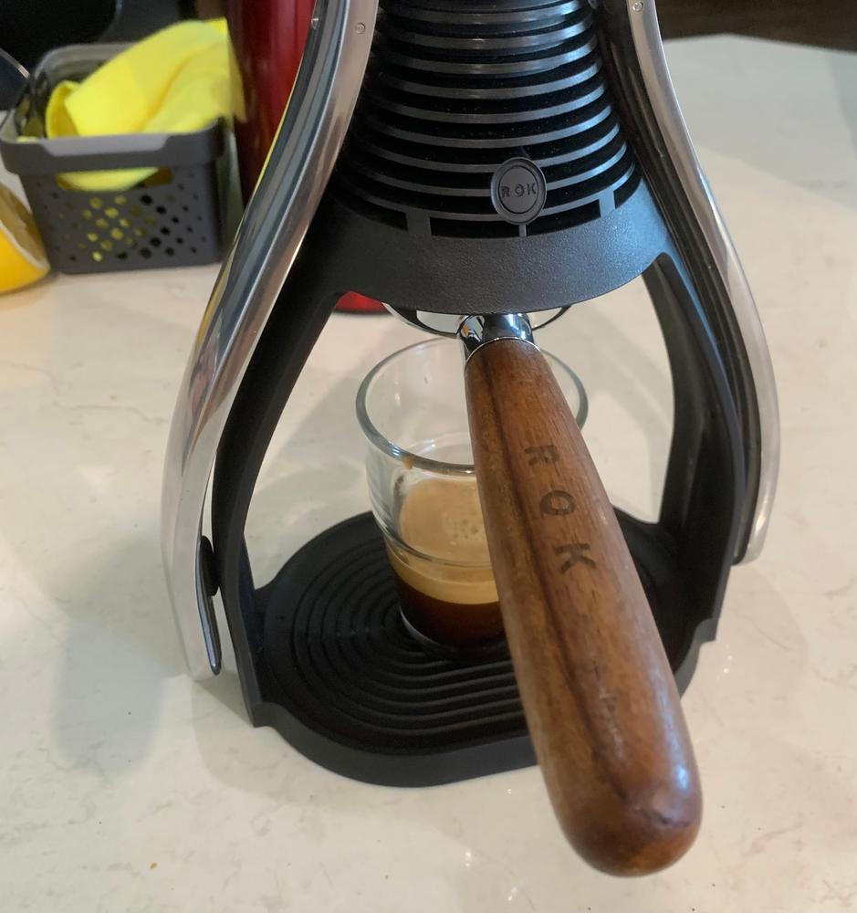 ROK Smart Shot Espresso Maker - Customer Photo From Andrew 