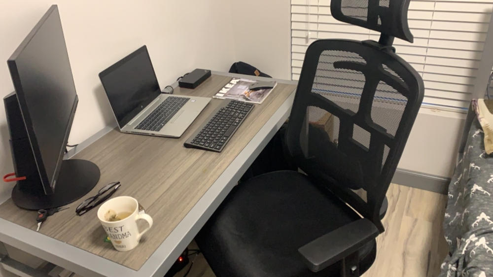 Motion SkyMesh Ergonomic Office Chair - Customer Photo From BHARATHVAMSHI YAMALA