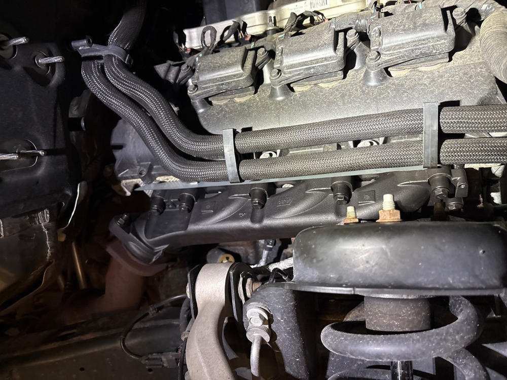 EXHAUST MANIFOLD KIT RAM 5.7L HEMI 1500 DT 2019-2024 / DODGE DURANGO & JEEP GRAND CHEROKEE 2011-2022 - Customer Photo From Richard Meadows