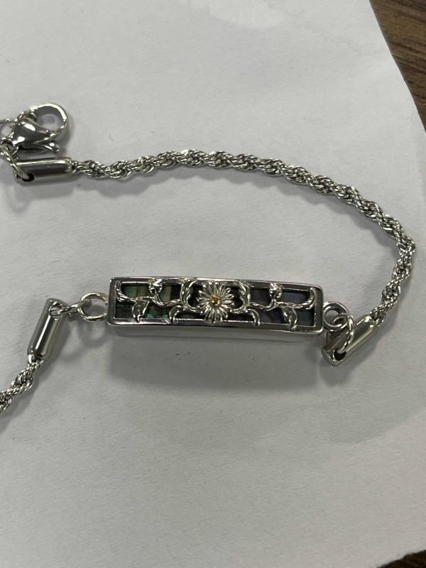 Urn Bracelet for Ashes 925 Sterling Silver Cremation Jewelry for Ashes Keepsake - Customer Photo From Britton