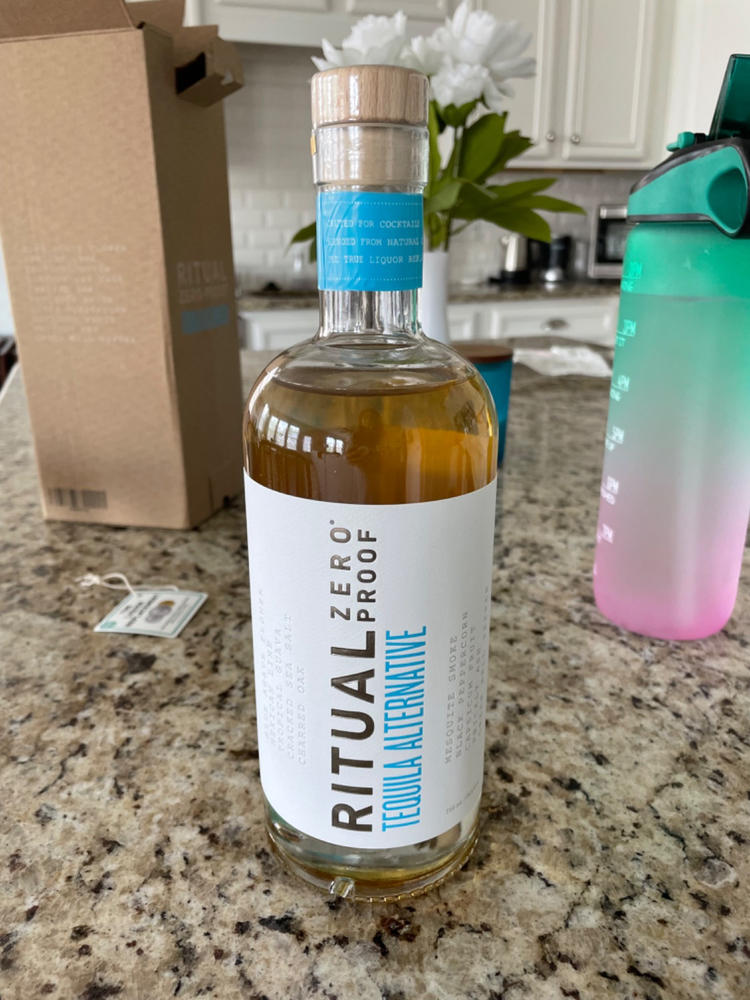 Ritual Tequila Alternative 750ml NonAlcoholic Spirit for Cocktails