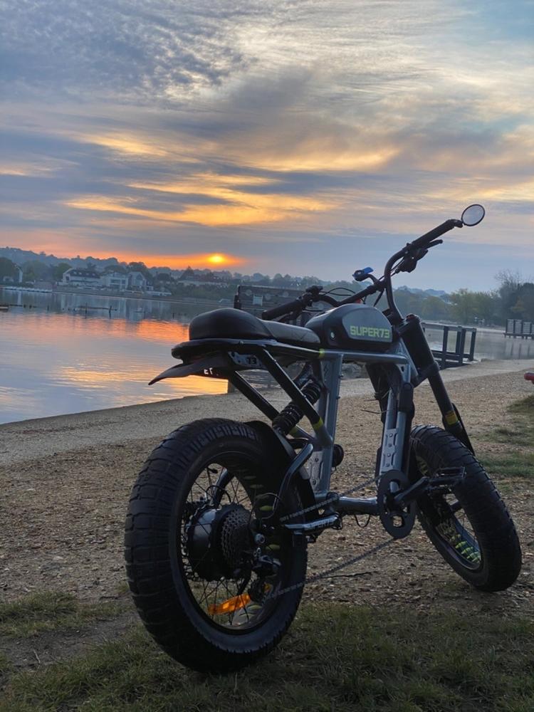 Super73-RX Electric Bike - Rhino Grey - Customer Photo From Omar Reyes