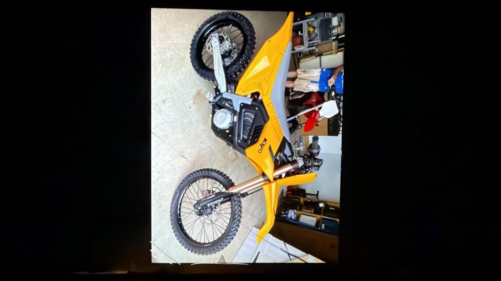 STOMP Haywire Electric Dirt Bike - Black - Customer Photo From james mears