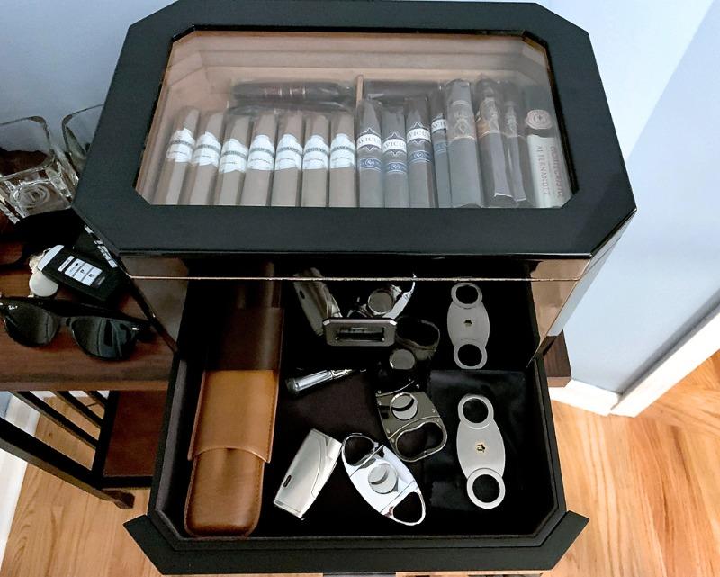Octodor Glass Top Humidor - Customer Photo From Charlie Miller