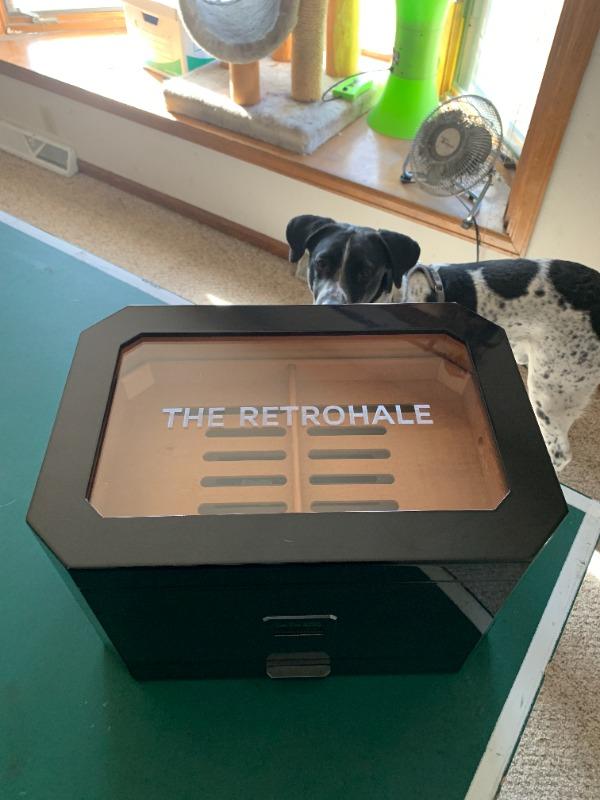 Octodor Glass Top Humidor - Customer Photo From Bret Phillips