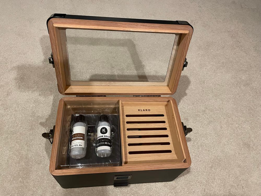 Black Edition Military Humidor - Customer Photo From Frederick