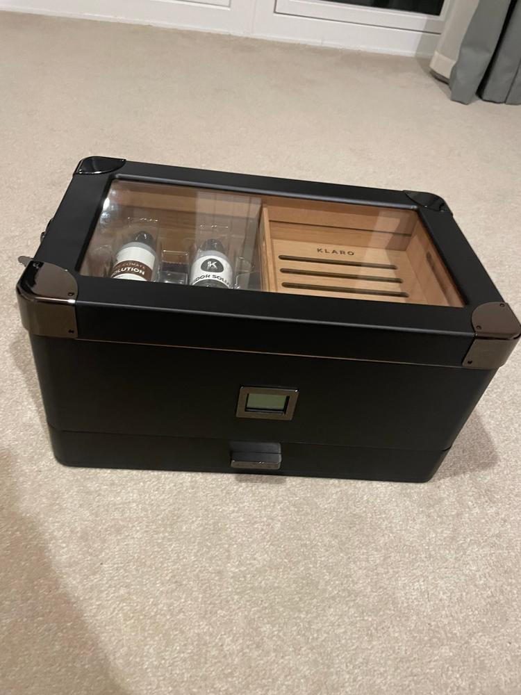 Black Edition Military Humidor - Customer Photo From Frederick