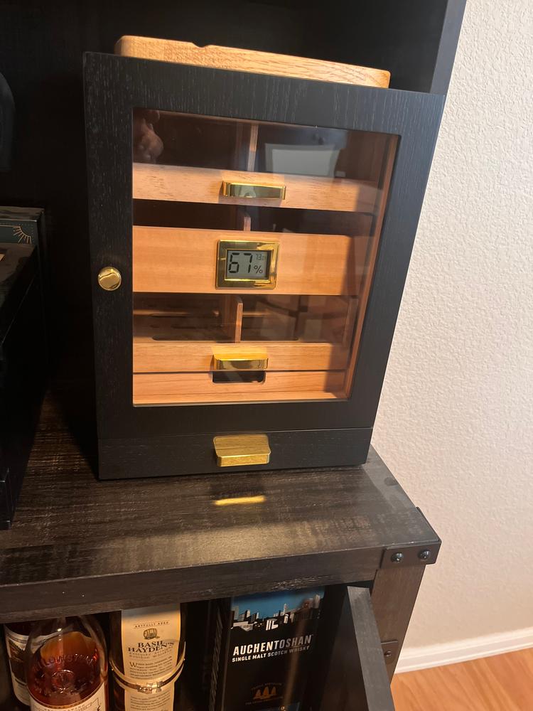 Luca Humidor Cabinet - Customer Photo From Steven J