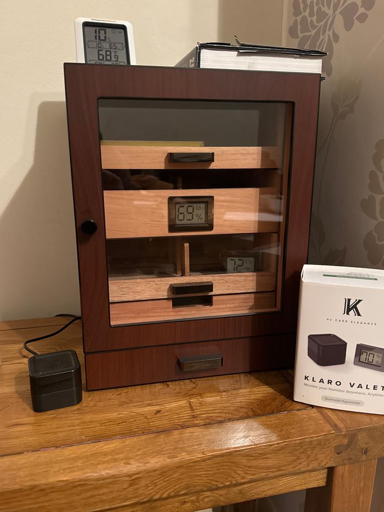 Luca Humidor Cabinet - Customer Photo From Greg Stroud