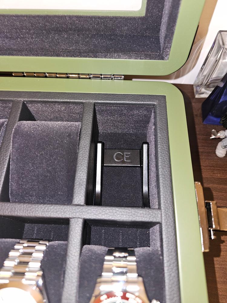 Military Modular Watch Box - 10 Slot - Customer Photo From Santiago 