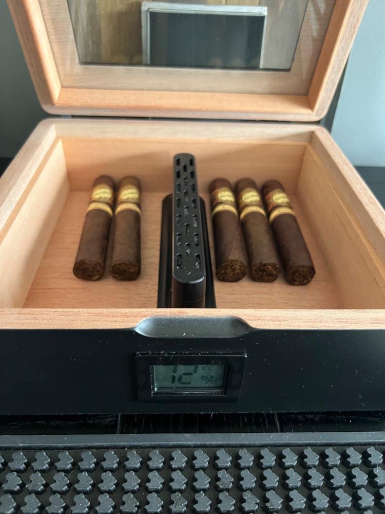 MAG Humidor - Matte Black - Customer Photo From Hamish McLean