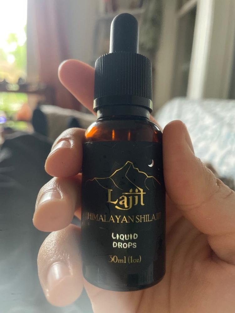 Himalayan Shilajit Liquid Drops - Customer Photo From Erin Schweers