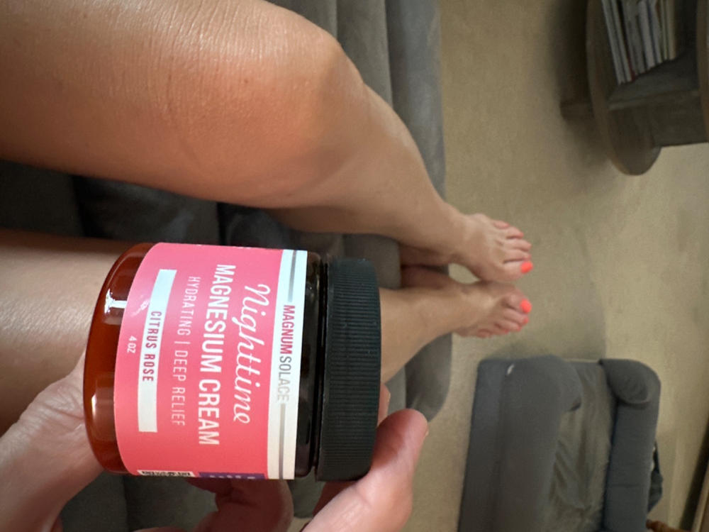 Magnesium Cream - Customer Photo From Anonymous