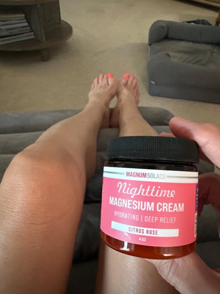 Magnesium Cream - Customer Photo From Anonymous