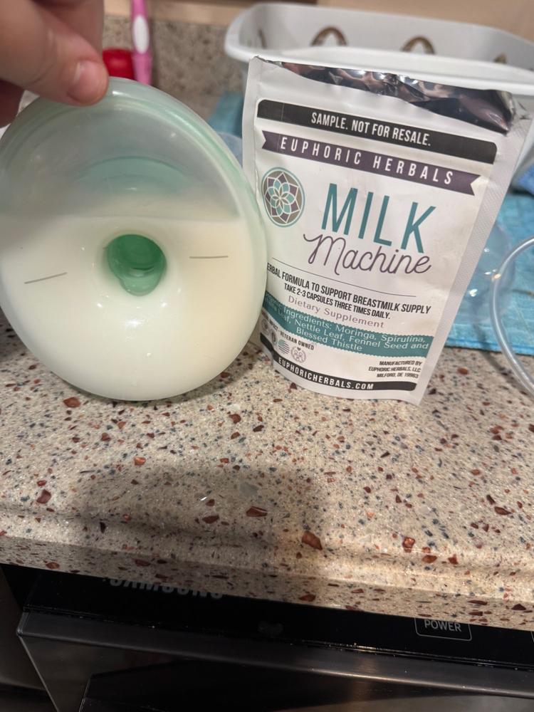 Lactation Supplement Sample - Customer Photo From Falicia Little