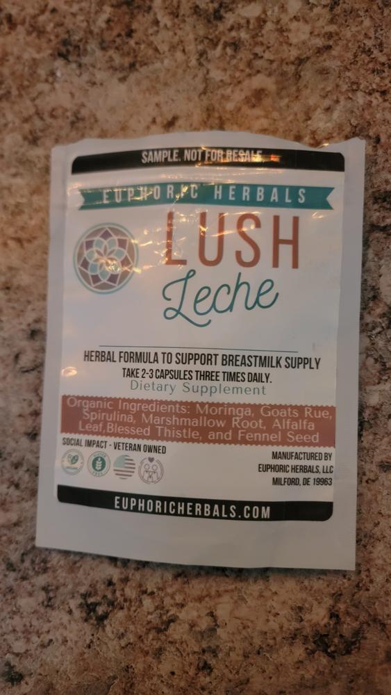 Lactation Supplement Sample - Customer Photo From Tiffany Allen