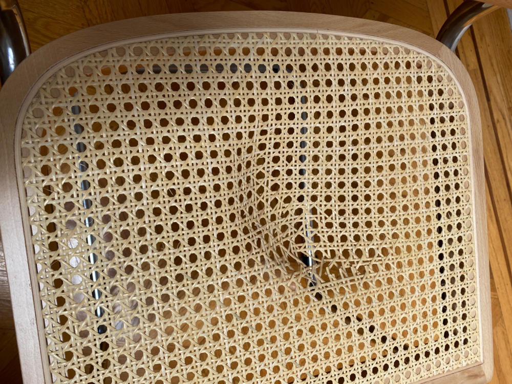 Breuer Chair Company Cesca Chair Replacement Cane Seat in Natural