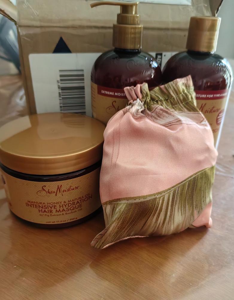 ✨ COLECCIÓN SHEAMOISTURE MIEL DE MANUKA Y ACEITE DE MAFURA ✨ - Customer Photo From Dannia H.