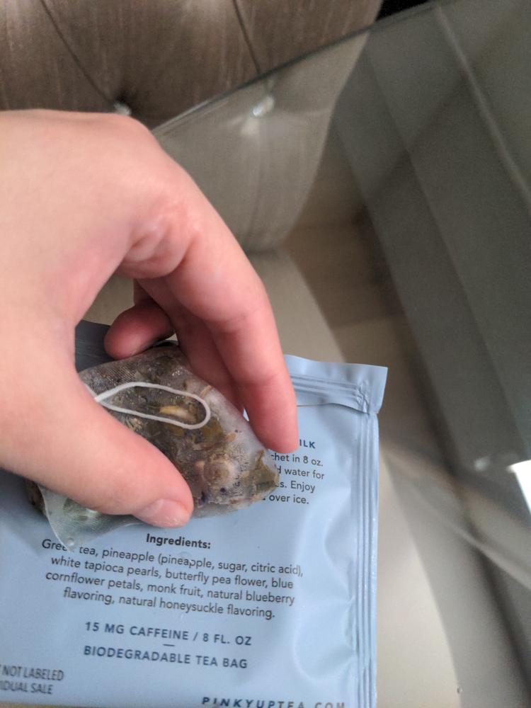 Butterfly Boba Tea Sachets - Customer Photo From Rose