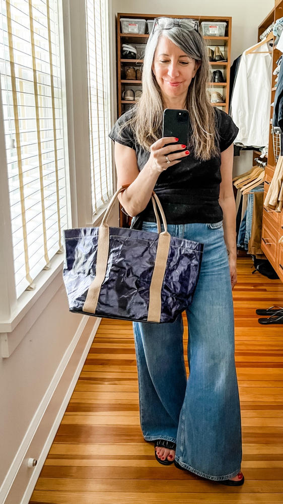 GIULIA CARRYALL TOTE BAG - Customer Photo From sheri silver