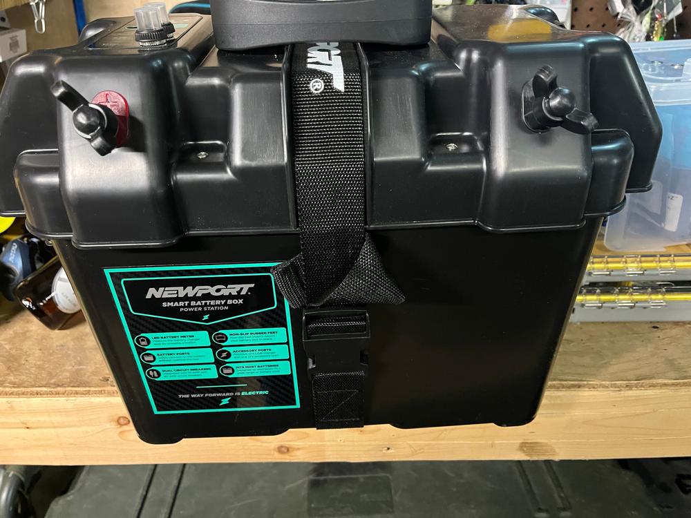 Newport Smart Battery Box - 12V - Customer Photo From Craig Pitts