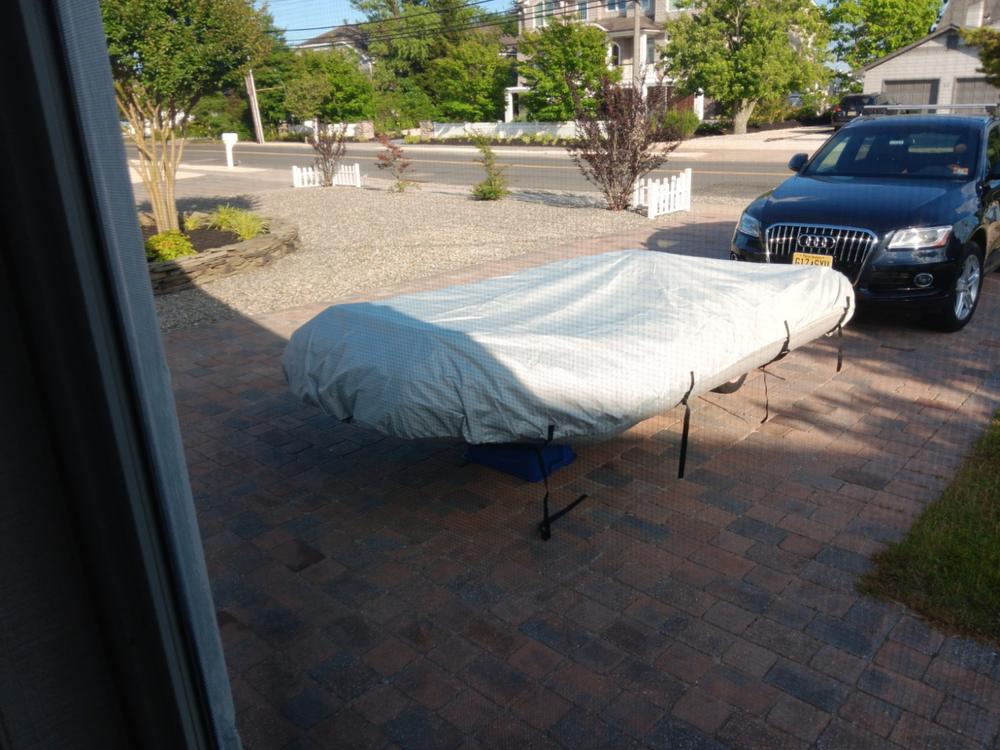 Newport Boat Cover - Customer Photo From Dwight Anderson