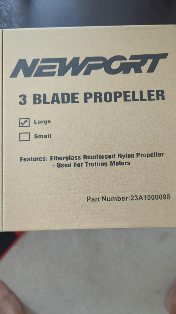 3 Blade Trolling Motor Propeller