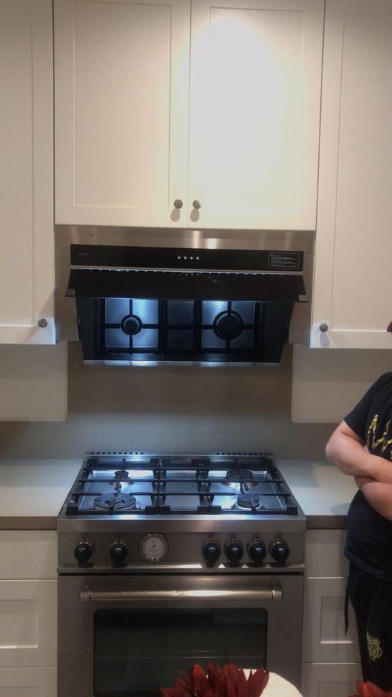 Core Series | 30" Range Hood 850CFM JQG7522 - Customer Photo From John Rothenberg