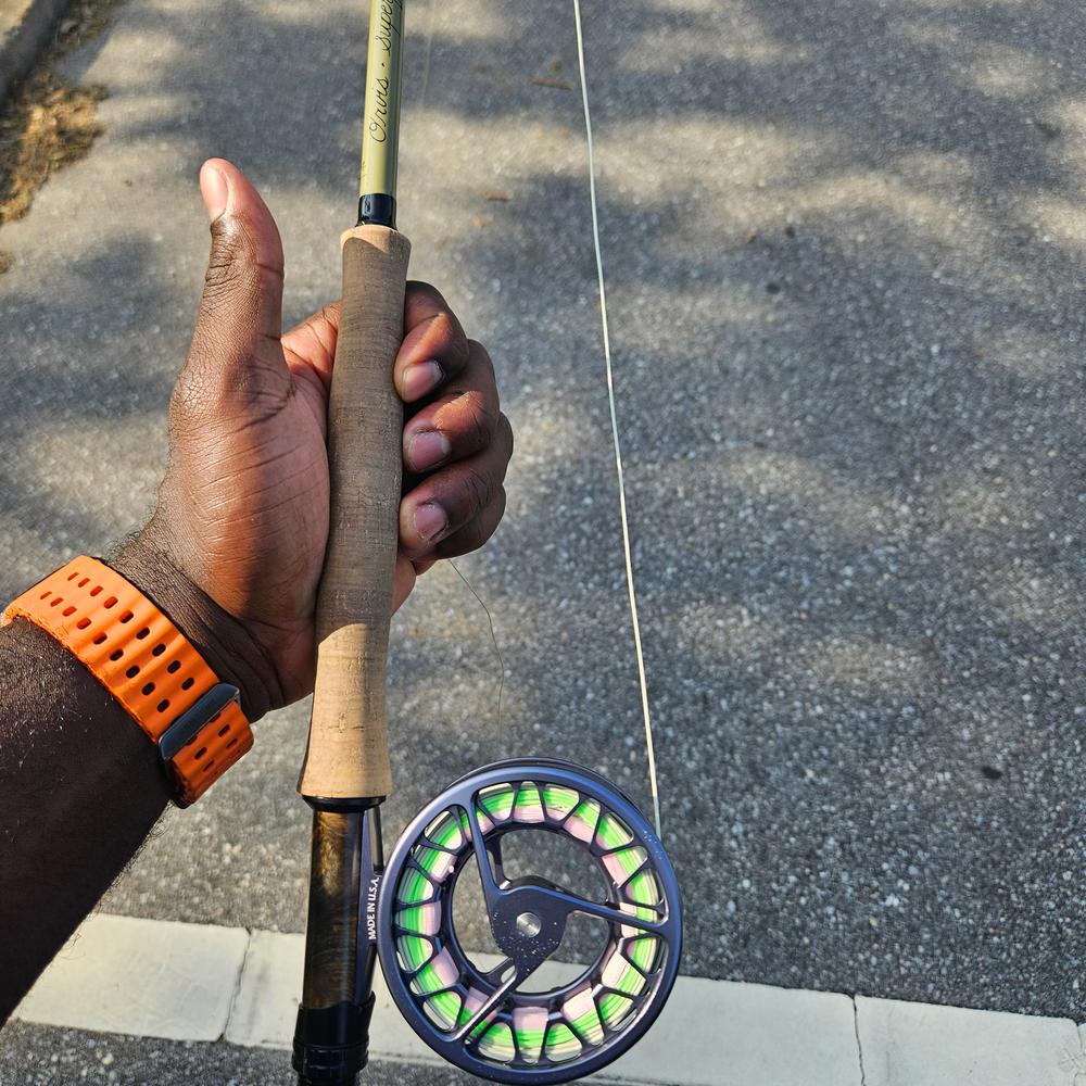 Galvan Brookie Fly Reel - Customer Photo From Gregory G.