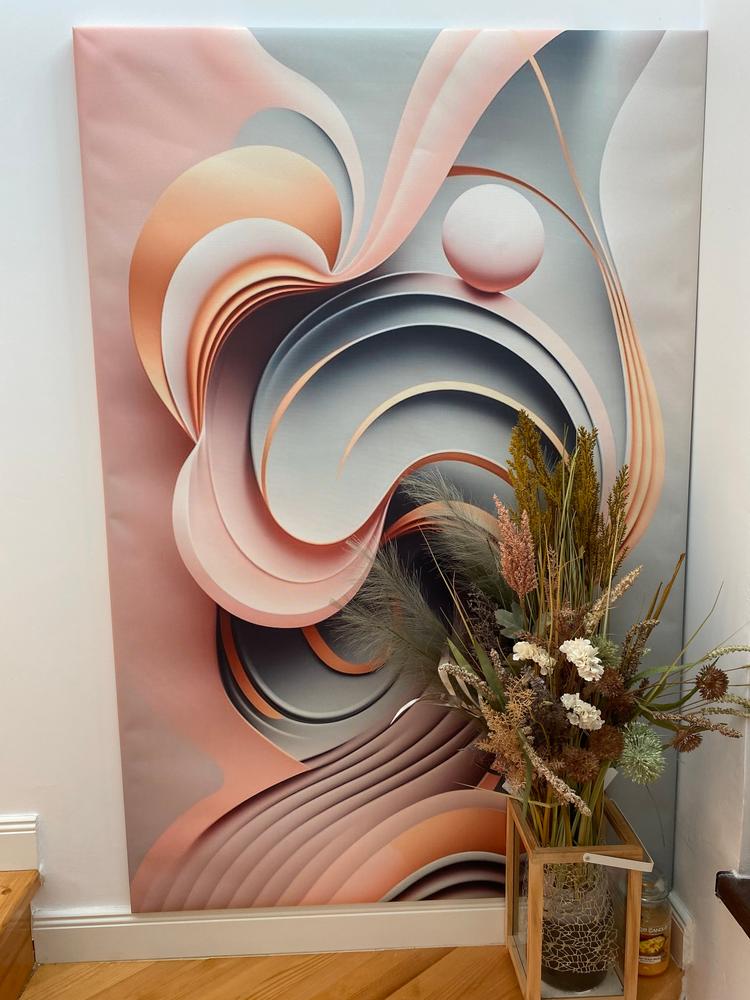 Tablou canvas - Vaza cu flori - Customer Photo From FILIP RUCSANDRA