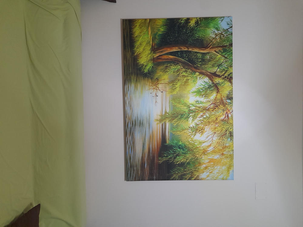 Tablou canvas romanesc - Lacul Dragan - Customer Photo From Dan Marinela
