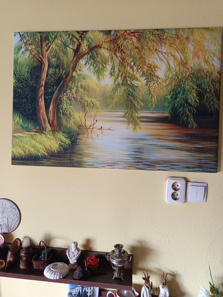 Tablou canvas - Salcie pe rau - Customer Photo From Piroska Mária