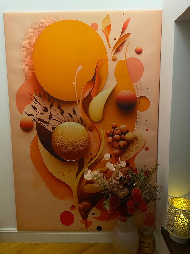 Tablou Canvas - Flori albe - Customer Photo From RUCSANDRA
