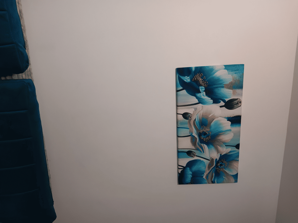 Tablou Canvas - Flori albastre - Customer Photo From Mariana S.