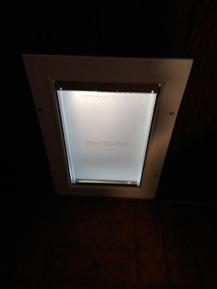 PetSafe Freedom Aluminum Pet Door - Customer Photo From Danny Faulkner