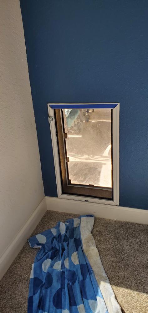Hale Pet Doors for Walls - Customer Photo From Patty Pirko