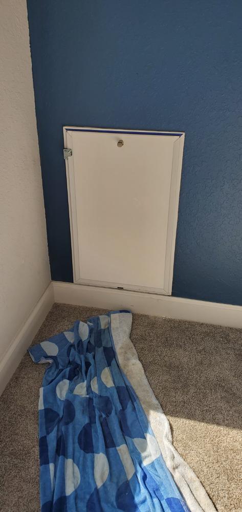 Hale Pet Doors for Walls - Customer Photo From Patty Pirko