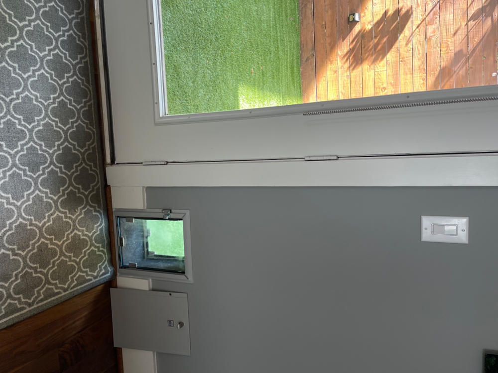 Hale Pet Doors for Walls - Customer Photo From Tommy Lyles