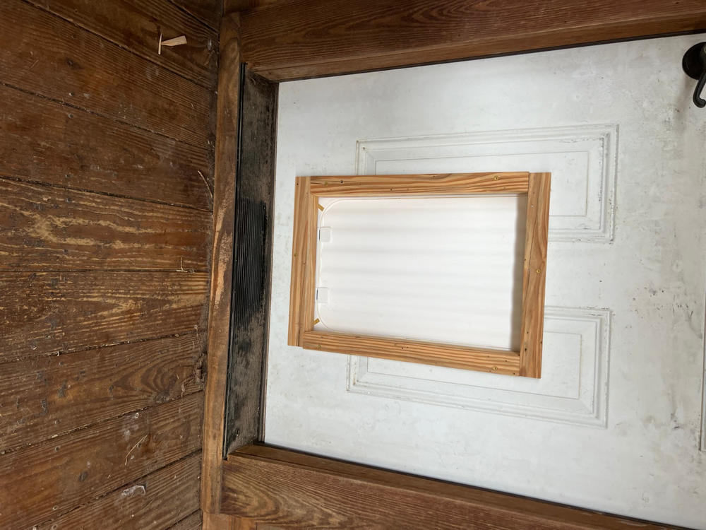 Magnador Dog Doors for Doors & Kennels - Customer Photo From Christy DArmond