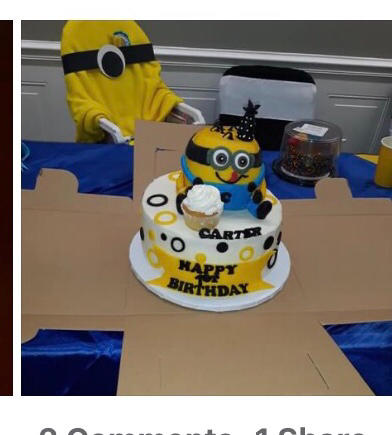 Tall Window Cake Box - Kraft Brown - Customer Photo From Melissa Smith