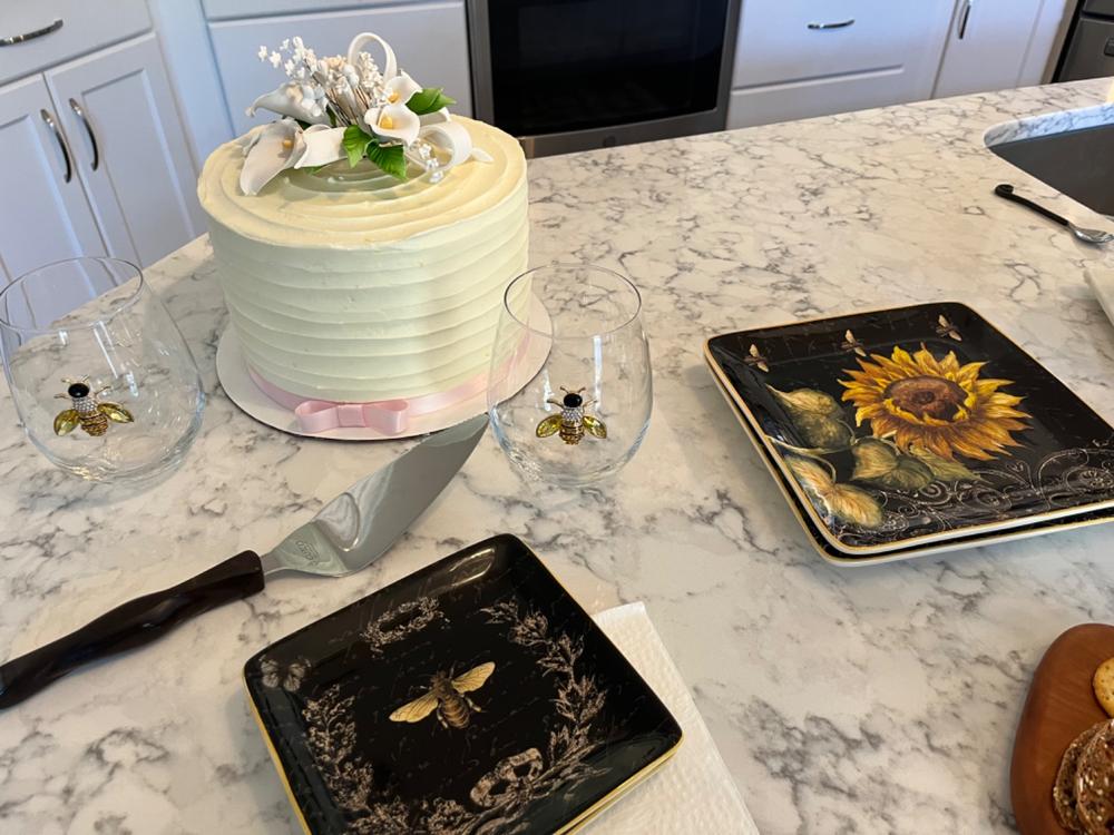 Calla Lily Cake Topper - Customer Photo From Cathy Grant