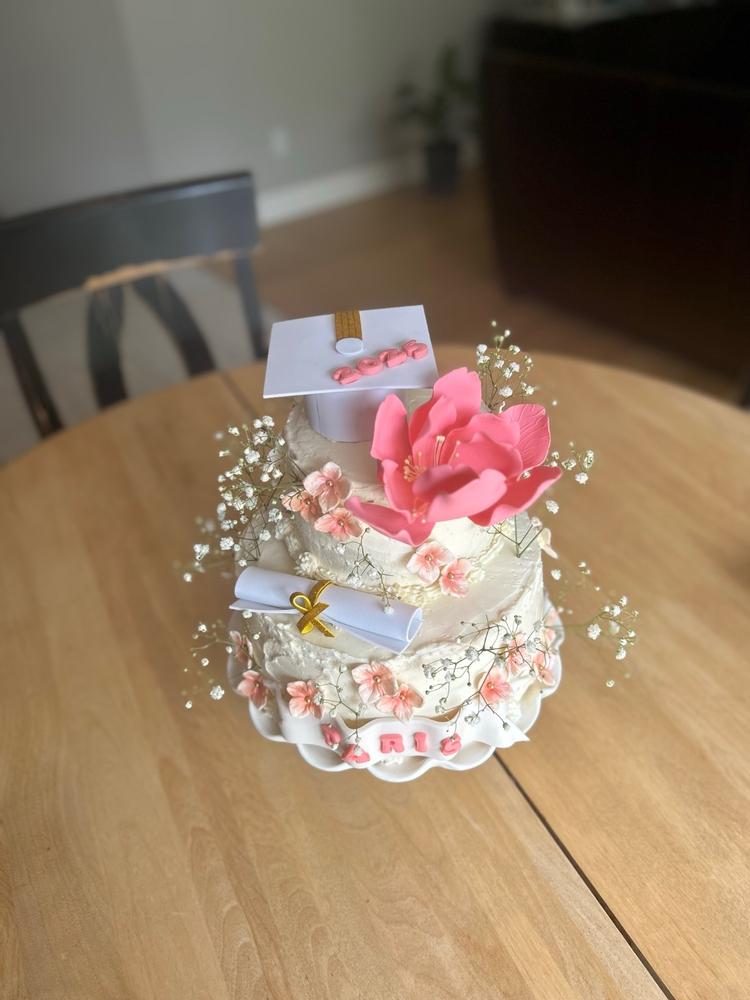 6" Large Open Peony - Pink - Customer Photo From JoAnne Putch