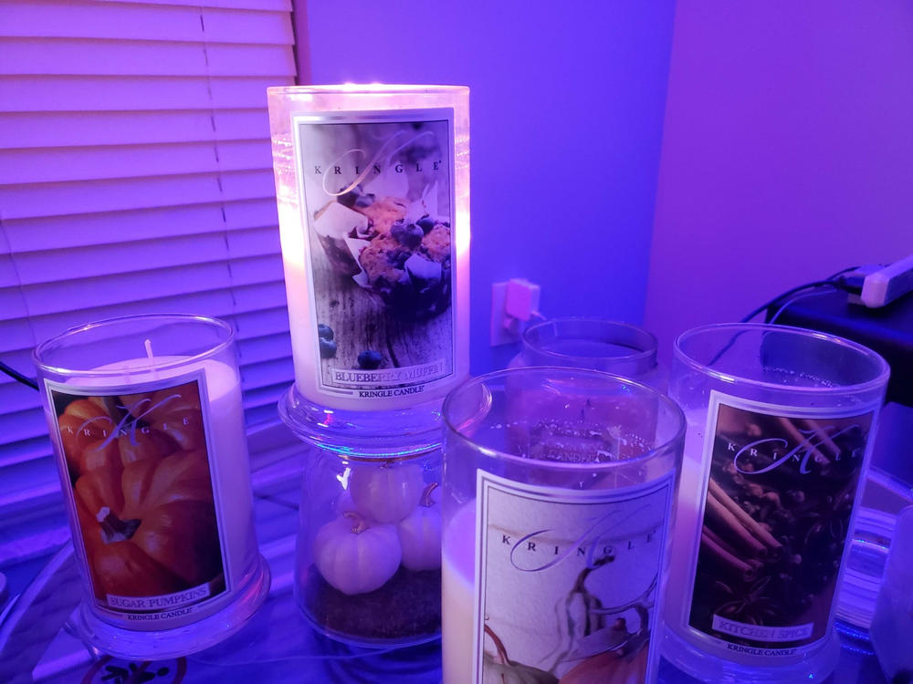 Blueberry Muffin | Soy Candle - Customer Photo From Levi S.