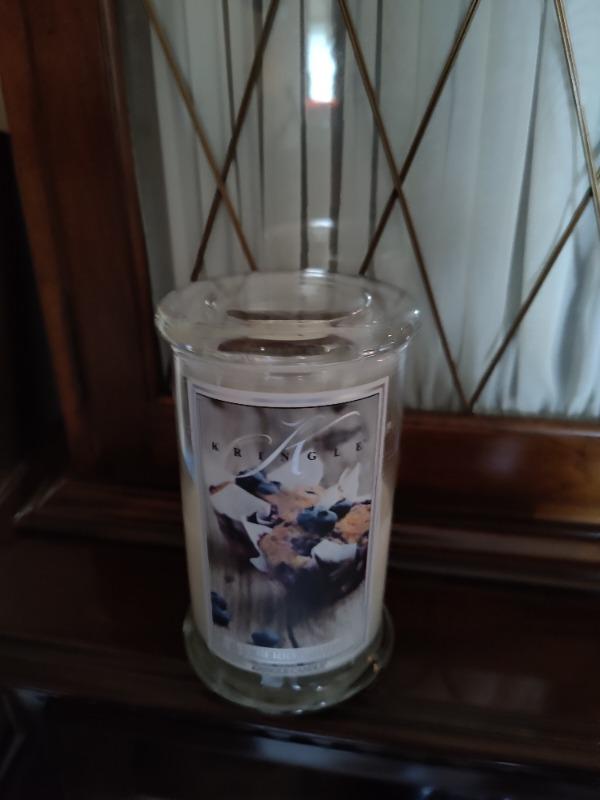 Blueberry Muffin | Soy Candle - Customer Photo From Susan M.