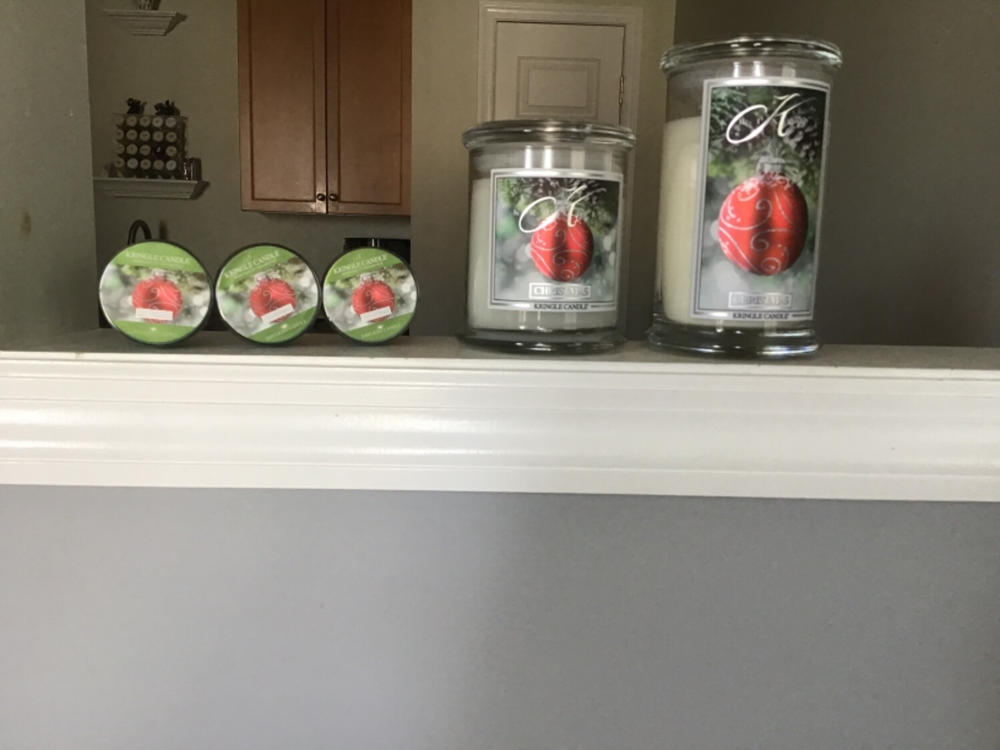 Christmas | Soy Candle - Customer Photo From Melissa W.