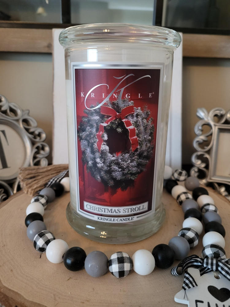 Christmas Stroll | Soy Candle - Customer Photo From Kimberly K.