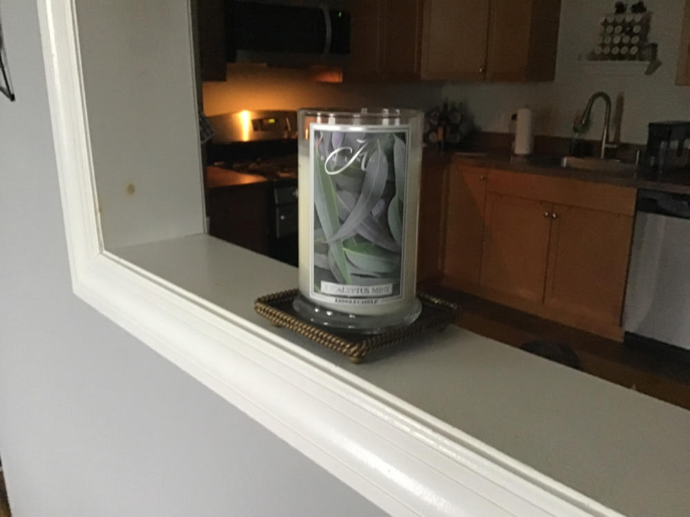 Eucalyptus Mint | Soy Candle - Customer Photo From Melissa W.