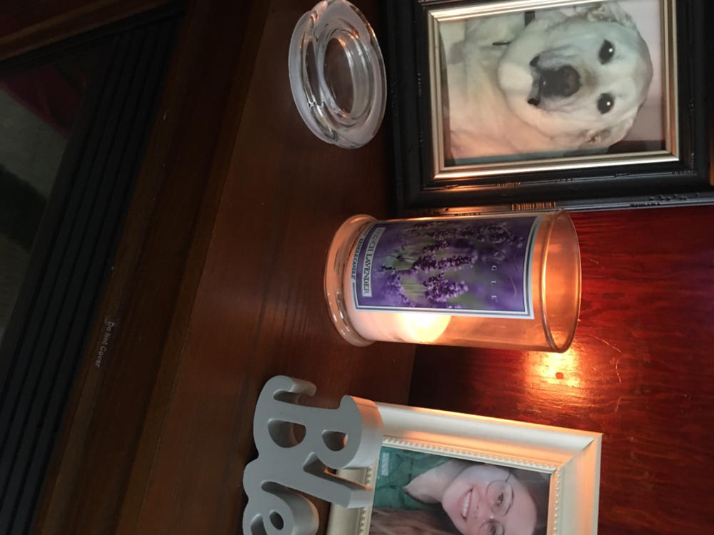 French Lavender | Soy Candle - Customer Photo From Mary Rash